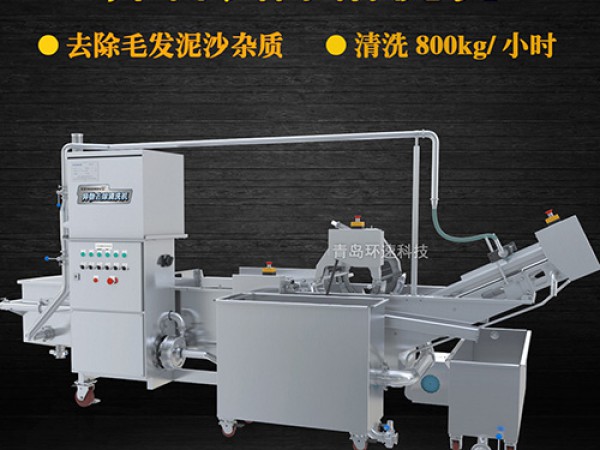 蔬菜氣泡清洗機，氣泡清洗，清洗800kg/小時